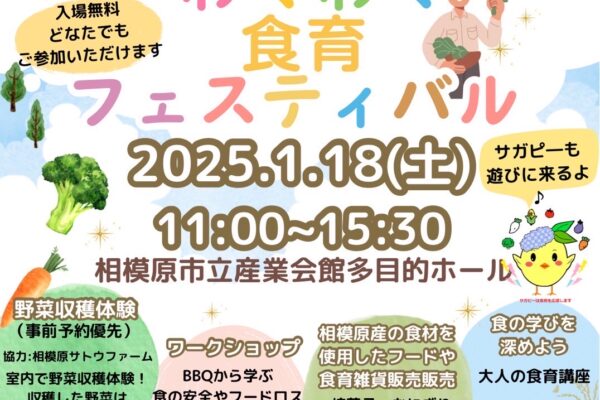 ～さがしに行こう！相模原の食の宝～さがみはらわくわく食育フェスティバル